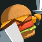 hamburger warrior painting thumbnail